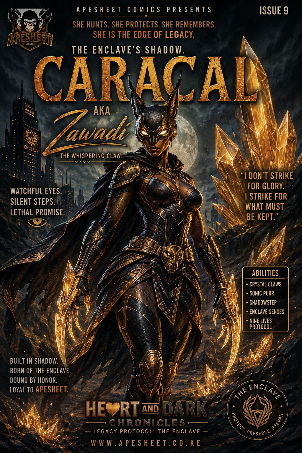 Caracal- Heart and Dark .